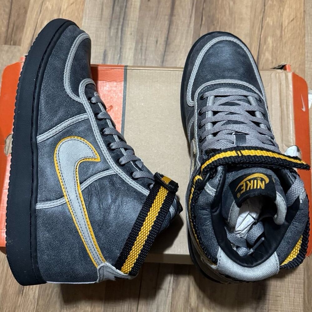 2004 Nike Vandal High LTD Supreme Vintage Euro Wash Pack Gold Leaf - Picture 2 of 10